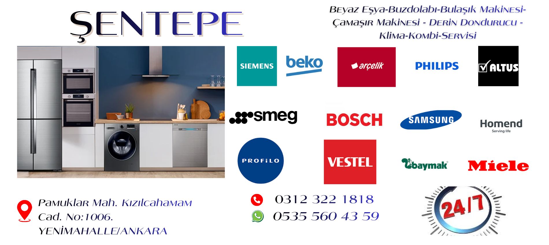 Şentepe Beyaz Eşya